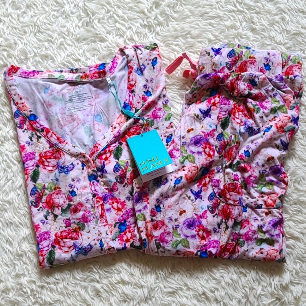 Posh Peanut Short Sleeve Lounge Wear